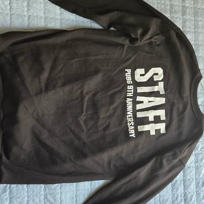 [BUNJANG] PUBG 9th Anniversary Staff Sweatshirt / PUBG 배그9주년 행사 맨투맨 스탭복 판매합니다