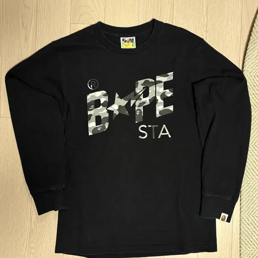 [BUNJANG] BAPESTA Long Sleeve Shirt Size S / 베이프스타 롱슬리브 s