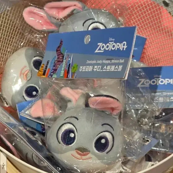 [BUNJANG] Disney Zootopia Judy Hopps Stress Ball Plush / 디즈니 주토피아 주디 스트레스볼 인형