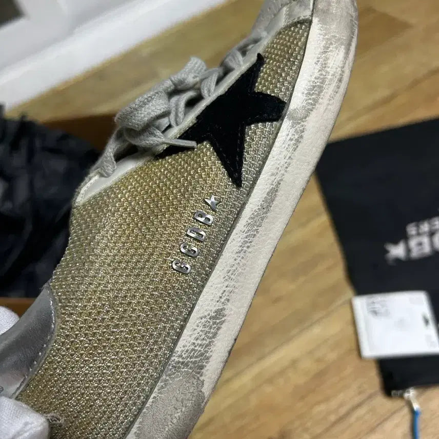 [BUNJANG] Golden Goose Silver Tab Sneakers (Authentic, Full Box) / 골든구스 실버탭 (정품 풀박스)