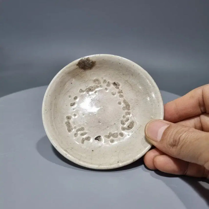 [BUNJANG] Antique Joseon White Porcelain Small Plate / 조선 백자 소형 접시. 지름10 높이 3