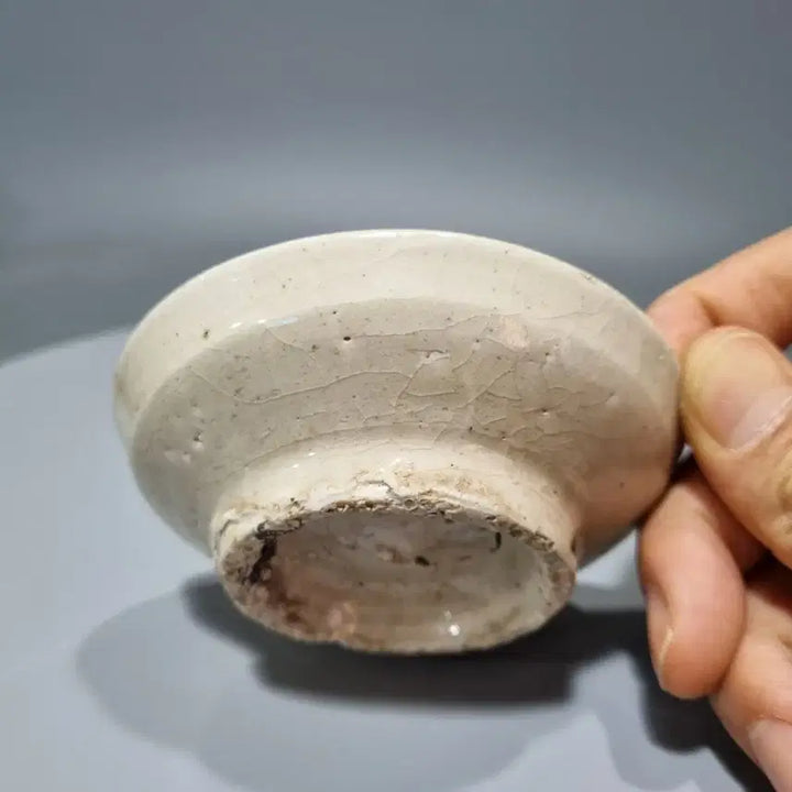 [BUNJANG] Antique Joseon White Porcelain Small Plate / 조선 백자 소형 접시. 지름10 높이 3