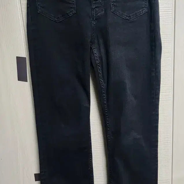 [BUNJANG] Maje Black Bootcut Denim Button Jeans / maje 마쥬 블랙 부츠컷 데님 버튼진 36