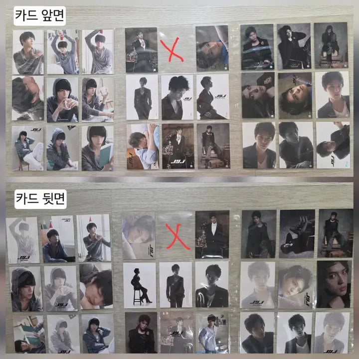 [BUNJANG] JYJ Collection Cards Bundle Set / JYJ 컬렉션 카드 / 선택 2번 모두