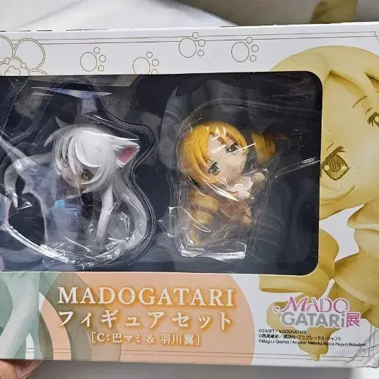 [BUNJANG] MADOGATARI Figure Set C (Tomoe Mami, Hanekawa Tsubasa) SHAFT 40th Anniversary / MADOGATARI 피규어 세트 C 토모에 마미 하네카와 츠바사