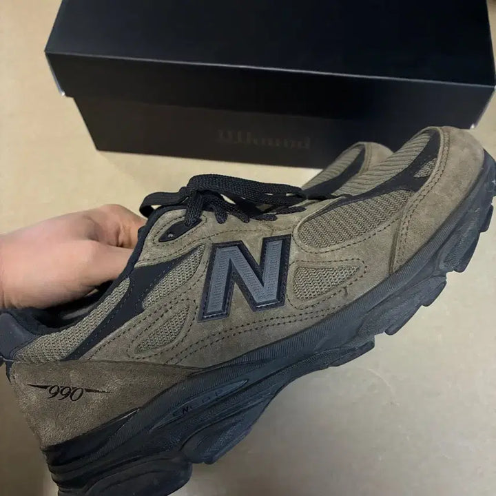 [BUNJANG] New Balance x JJJJound 990v3 Brown Black Sneakers / 뉴발란스 자운드 990V3 브라운블랙 285