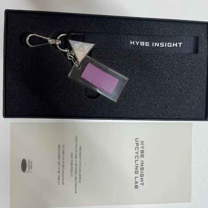 [BUNJANG] HYBE INSIGHT SEVENTEEN Keyring with Case / HYBE INSIGHT 굿즈 키링 + 케이스(세븐틴)