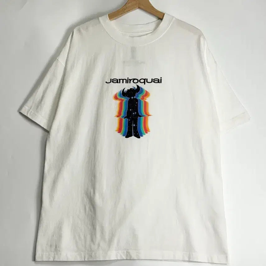[BUNJANG] Frixstore x Jamiroquai Exclusive Band T-Shirt / 프릭스스토어 자미로콰이 별주 반팔 티셔츠 락밴드 밴드티 반팔티 XL