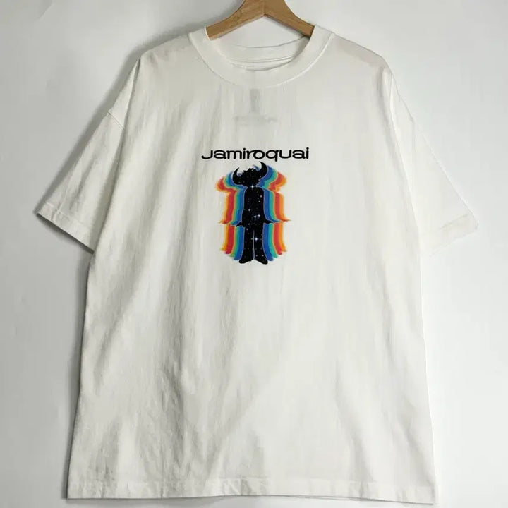 [BUNJANG] Frixstore x Jamiroquai Exclusive Band T-Shirt / 프릭스스토어 자미로콰이 별주 반팔 티셔츠 락밴드 밴드티 반팔티 XL