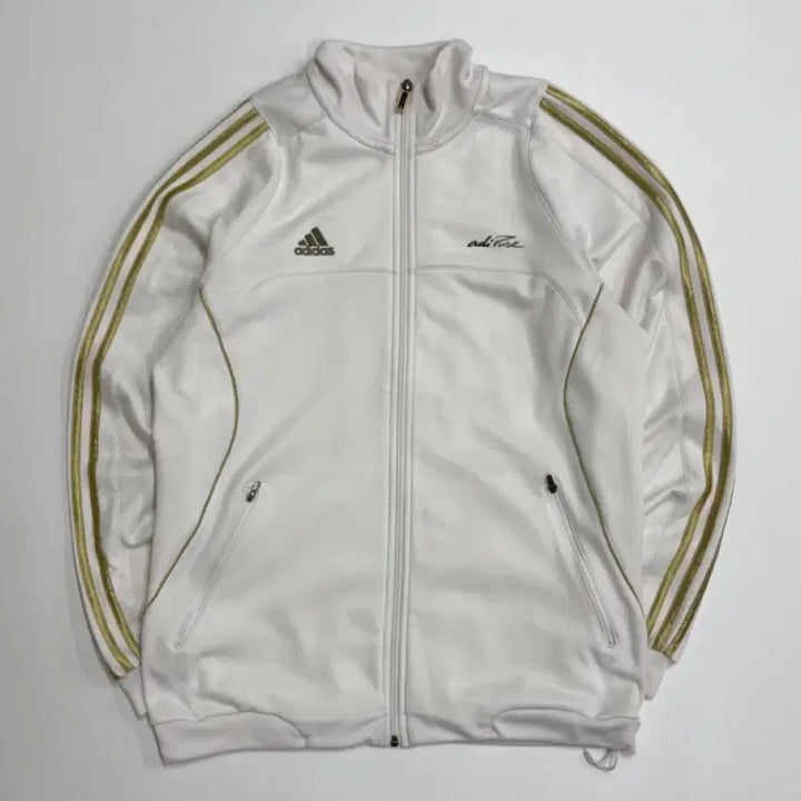 [BUNJANG] Adidas Real Madrid Style Jersey White Gold / (희귀)아디다스 레알 마드리드 맛 져지 화이트 골드 흰금 흰골 져지