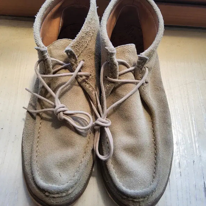 [BUNJANG] MANEBU Suede Mid Moccasin Wallabee Shoes / 마네부 스웨이드 미드 모카신 왈라비 42(270~275)