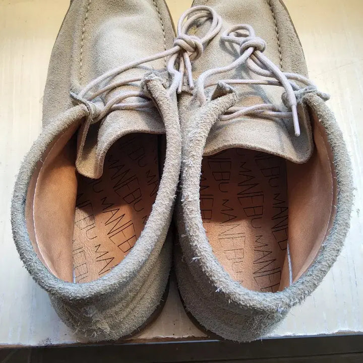 [BUNJANG] MANEBU Suede Mid Moccasin Wallabee Shoes / 마네부 스웨이드 미드 모카신 왈라비 42(270~275)