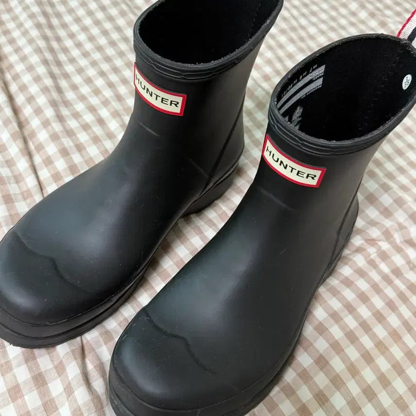 [BUNJANG] Hunter Play Short Wellington Boots UK 8 (260) / 헌터 플레이 쇼트 웰링턴 부츠UK8(260)사이즈 팝니다