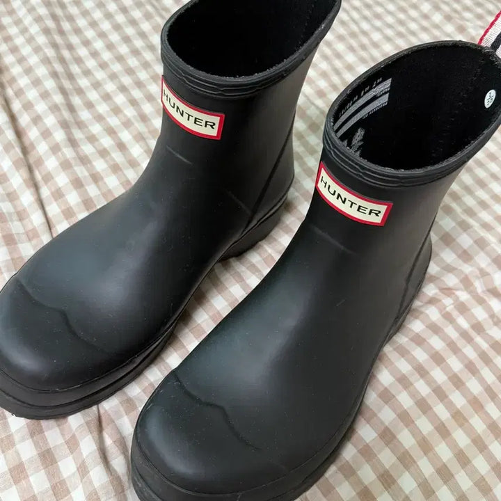 [BUNJANG] Hunter Play Short Wellington Boots UK 8 (260) / 헌터 플레이 쇼트 웰링턴 부츠UK8(260)사이즈 팝니다