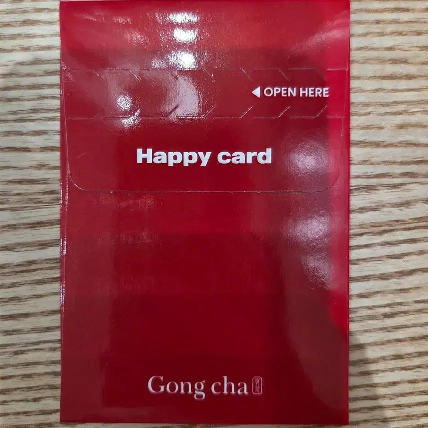 [BUNJANG] Felix Gongcha Happy Card Sealed / 공차 필릭스 해피카드 미개봉