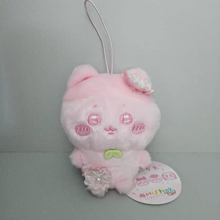 [BUNJANG] Cherry Blossom Hachiwara Plush Doll / 벚꽃 하치와레 인형