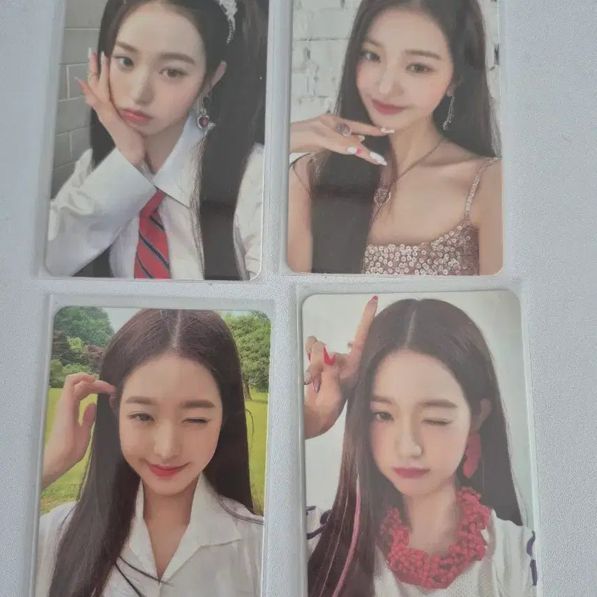 [BUNJANG] IVE Jang Wonyoung Bundle Set Photocard / 아이브 장원영 포카 4장 일괄