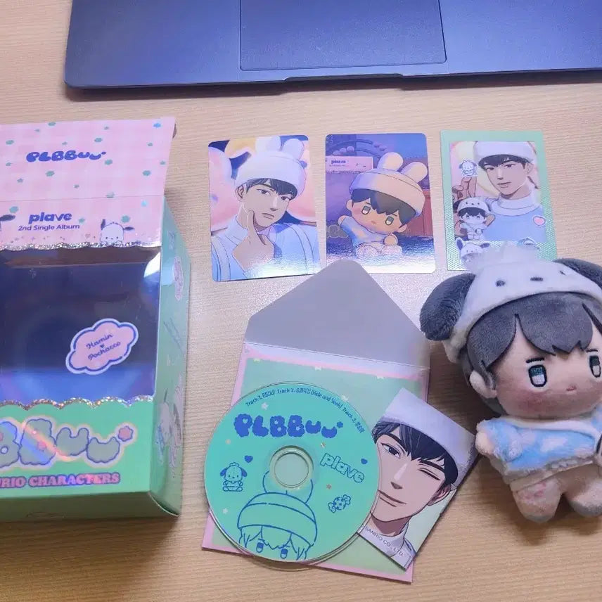 [BUNJANG] PLAVE Hamin Plush Album Bundle Set / 플레이브 플뿌 하민 인형앨범 일괄 양도