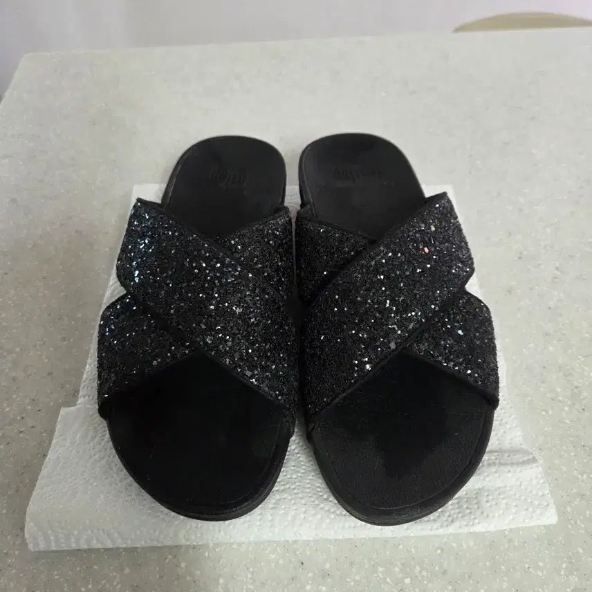 [SOLD OUT] 핏플랍 글리터링 슬리프 240.245