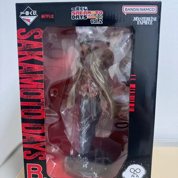 [BUNJANG] Sakamoto Days Nagumo Figure B Prize (Opened) + Birthday Acrylic Stand / 제일복권 사카모토vol2 나구모B상개봉품 아크릴스탠 일괄(당일발송)