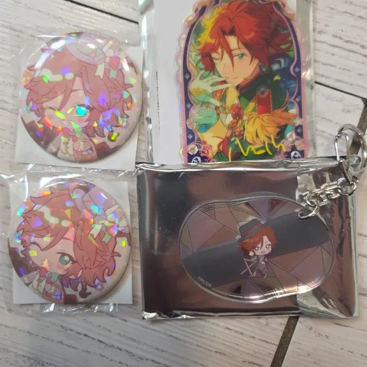 [BUNJANG] Ensemble Stars Madara Animate Cafe Badge Keyring Jewelry Plate / 앙스타 마다라 애니메이트카페 거울키링 아크릴스탠드 쥬얼리 플레이트 판매