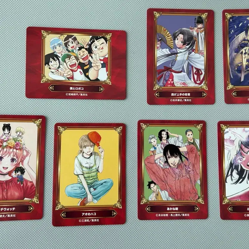 [BUNJANG] Jump Shop Special Edition Card Bundle Set / 애니메이트 점프샵 특전카드