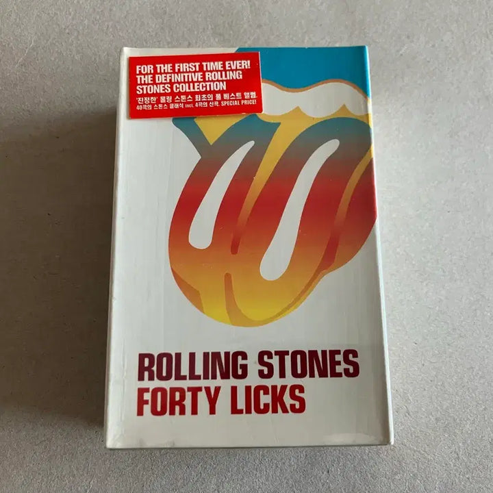 [BUNJANG] The Rolling Stones Best Double Album Cassette Tape (Sealed) / 롤링스톤즈 베스트 더블 앨범 미개봉 카세트테이프 롤링스톤스