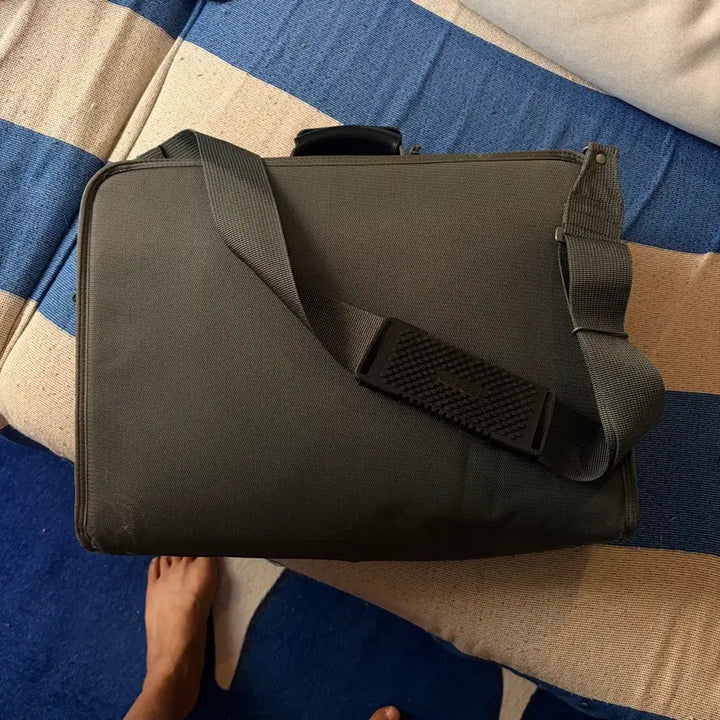 [BUNJANG] Yoshida Porter Luggage Label Briefcase Shoulder Bag / 요시다포터 러기지라벨 브리프케이스 숄더백