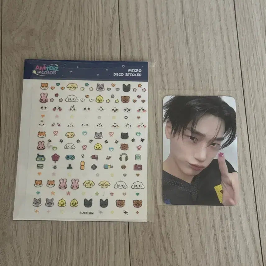 [BUNJANG] ATEEZ Aniteez in Color Pop-up Deco Sticker San / 에이티즈 애니티즈인컬러 팝업 데코스티커 산 최산