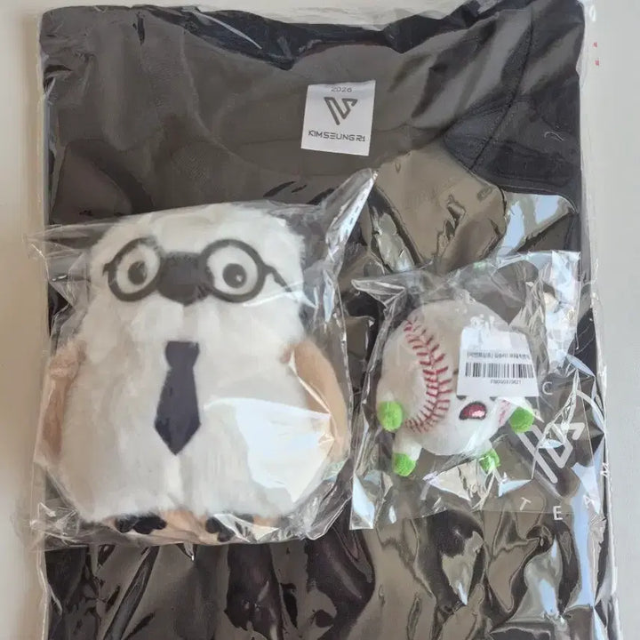 [BUNJANG] Kim Seungri T-Shirt + Big Bird Keyring Set / 김승리 반팔 티셔츠 + 빅,뱁새 키링 굿즈