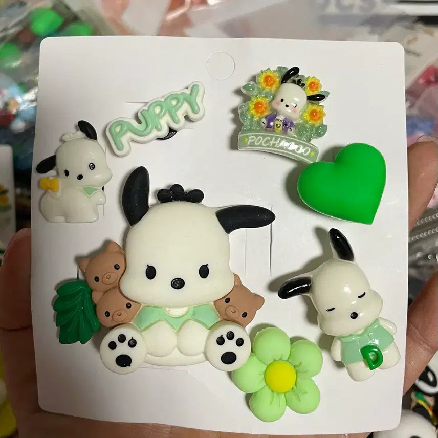 [BUNJANG] Pochacco Jibbitz / 포차코 지비츠