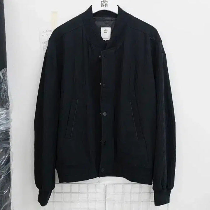 [BUNJANG] Polytru 22FW Wool Varsity Bomber Jacket Black / [3] 폴리테루 22FW 울 바시티 봄버 블랙