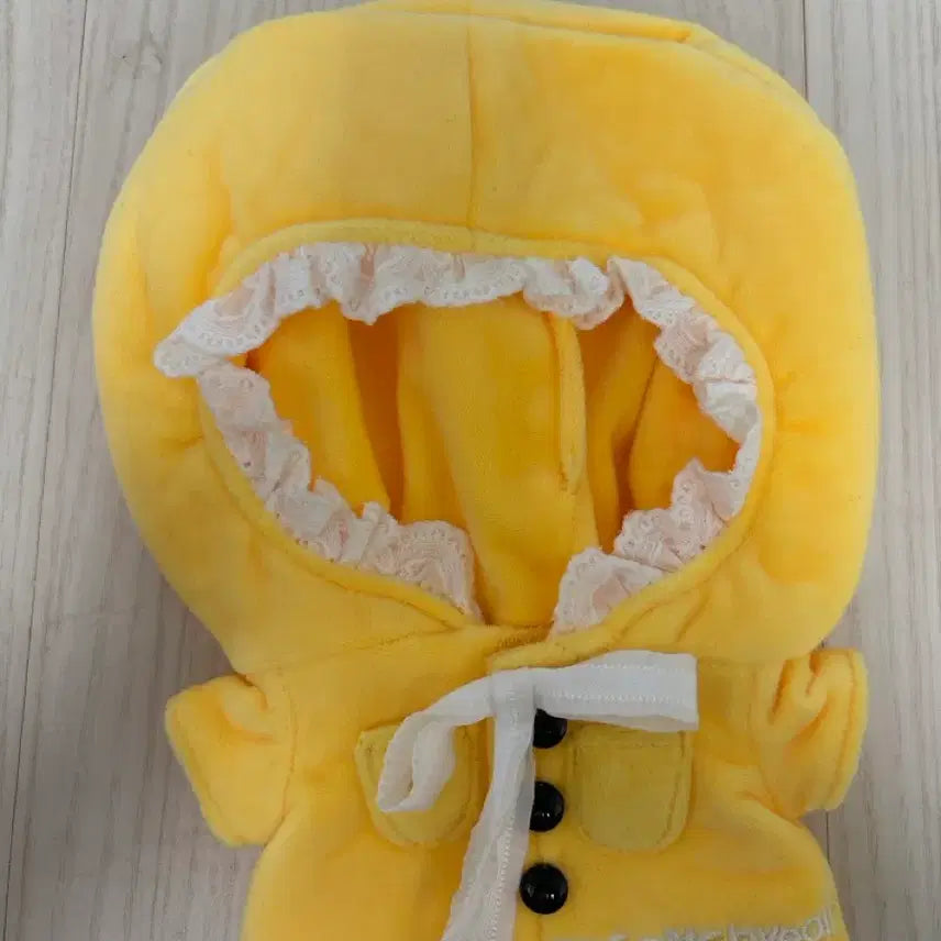 [BUNJANG] Anitiz Ddongbyeori Yellow Raincoat / 애니티즈 떵별이 레인코트