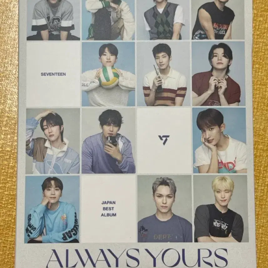 [BUNJANG] SEVENTEEN ALWAYS YOURS Carat Ver. CD+Blu-ray / 세븐틴 ALWAYS YOURS 캐럿반(CD+Blu-ray)