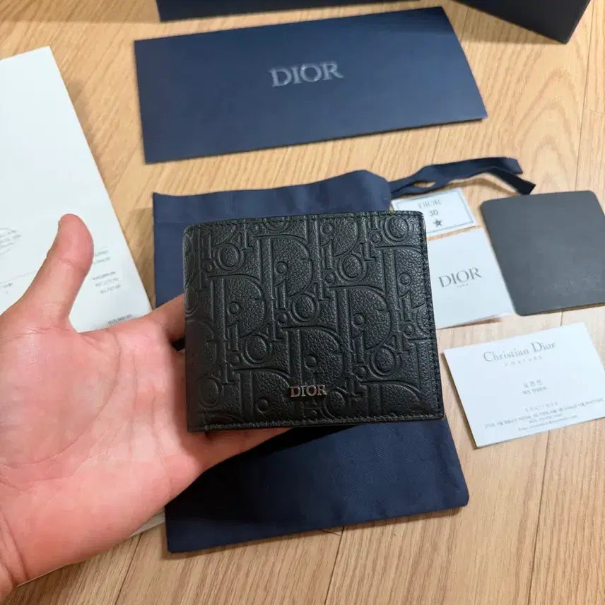 [BUNJANG] Dior Dior Gravity Bifold Wallet / [ 선물용, 새상품 ] 디올 그래비티 반지갑