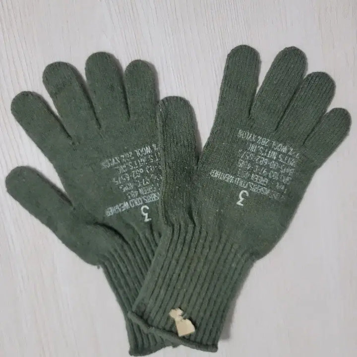 [BUNJANG] US Army Olive Drab Gloves / 미군 국방색 장갑