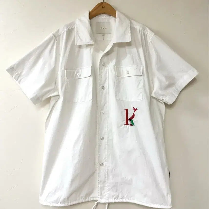 [BUNJANG] Corners Anthony Short Sleeve Shirt White XL / 코너스 앤써니 반팔 셔츠 화이트 KSH8502