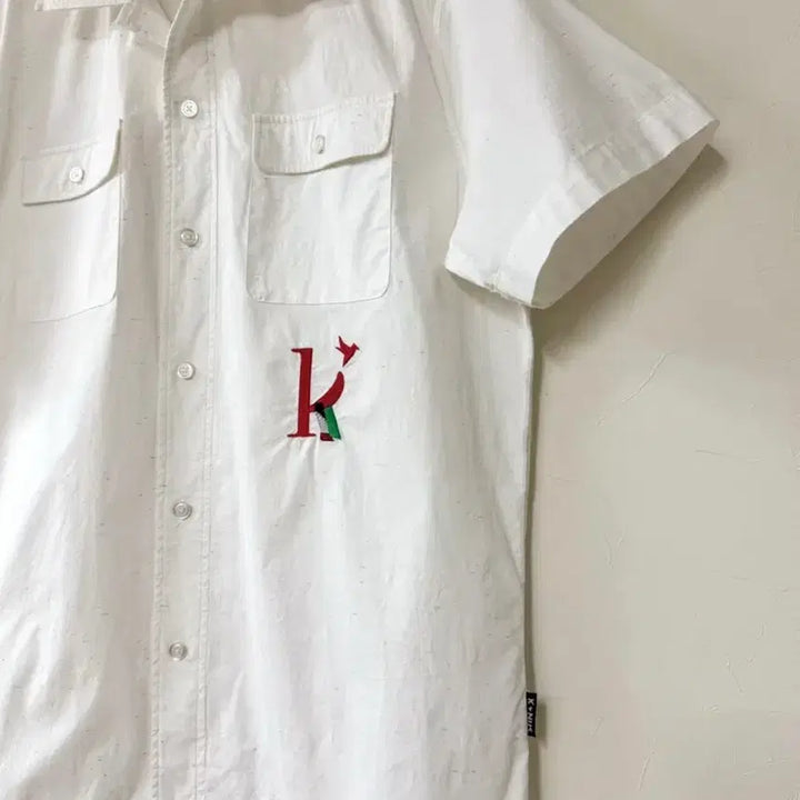 [BUNJANG] Corners Anthony Short Sleeve Shirt White XL / 코너스 앤써니 반팔 셔츠 화이트 KSH8502