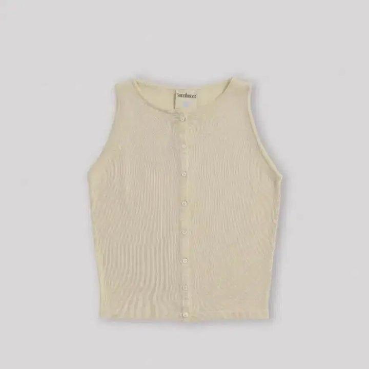 [BUNJANG] Smooth Mood Proust Knit Top Cream / 스무드무드 니트탑 크림 / Proust Knit Top 판매