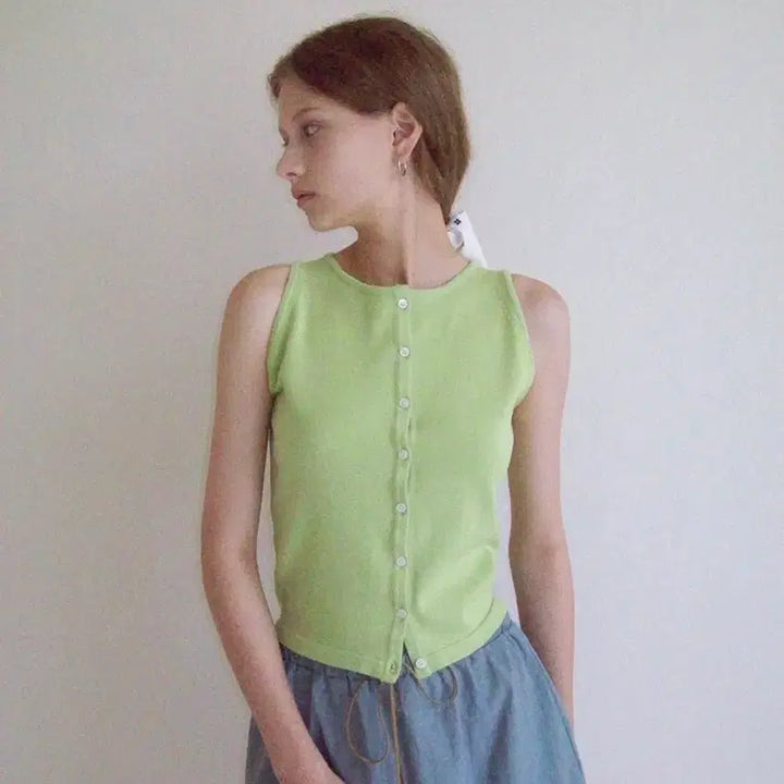 [BUNJANG] Smooth Mood Proust Knit Top Cream / 스무드무드 니트탑 크림 / Proust Knit Top 판매