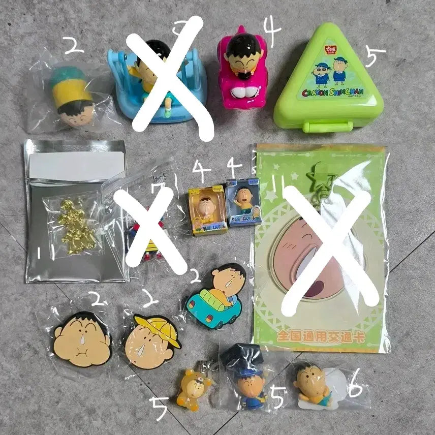 [BUNJANG] Various Shin-chan (Menggu) Figurines and Keychains / 맹구 각종 피규어 키링 정리합니다.