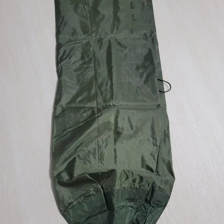 [BUNJANG] Khaki Pouch with Coating / 국방색 자루
