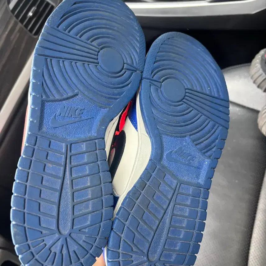 [BUNJANG] Nike Dunk White/Blue Sneakers / 정품 나이키 덩크 흰파