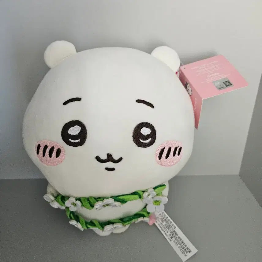 [BUNJANG] Cheekawakkan Flower Crown Plush / 먼작귀 치이카와 화관 인형