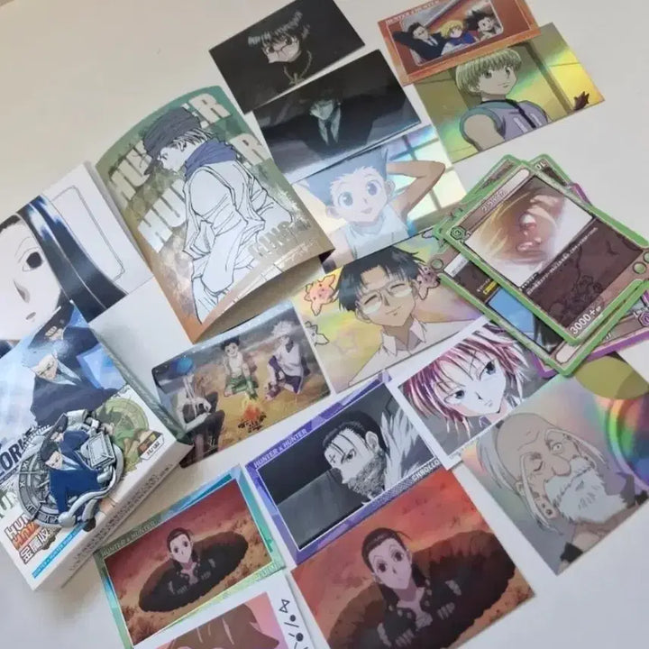 [BUNJANG] Hunter x Hunter Krabika Itajaka Card Bundle Set / 헌터헌터 헌헌 크라피카 이타쟈가 이타자가 카드+덤 일괄 곤 키르아