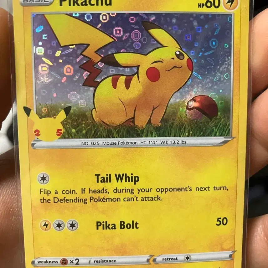 [BUNJANG] Pokemon 25th Anniversary Pikachu North American Edition 2020 / 25주년 피카츄 북미판 2020년