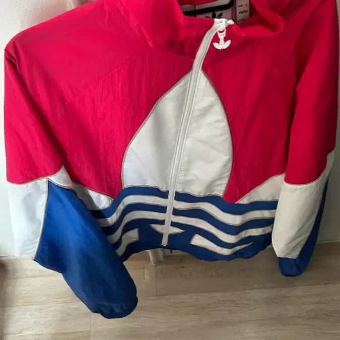 [BUNJANG] Adidas Big Logo Windbreaker Jacket / 아디다스 빅로고 바람막이