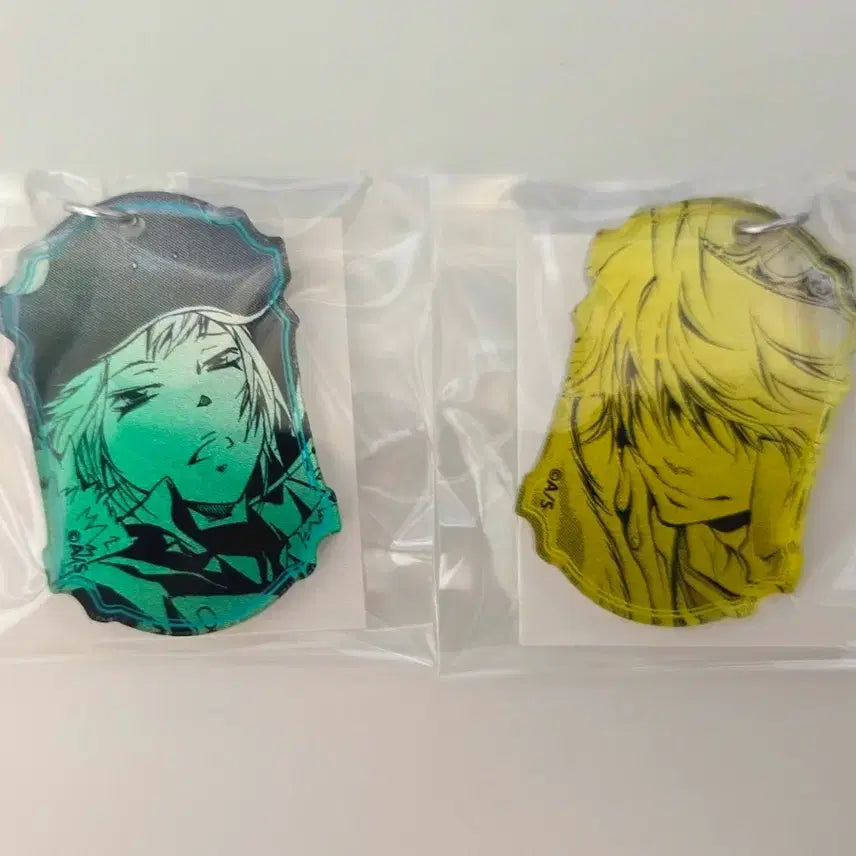 [BUNJANG] Katekyo Hitman Reborn! Belphegor &amp; Fran Keyring Set / 가정교사 히트맨 리본 벨프랑 아마노아키라전 키링 세트