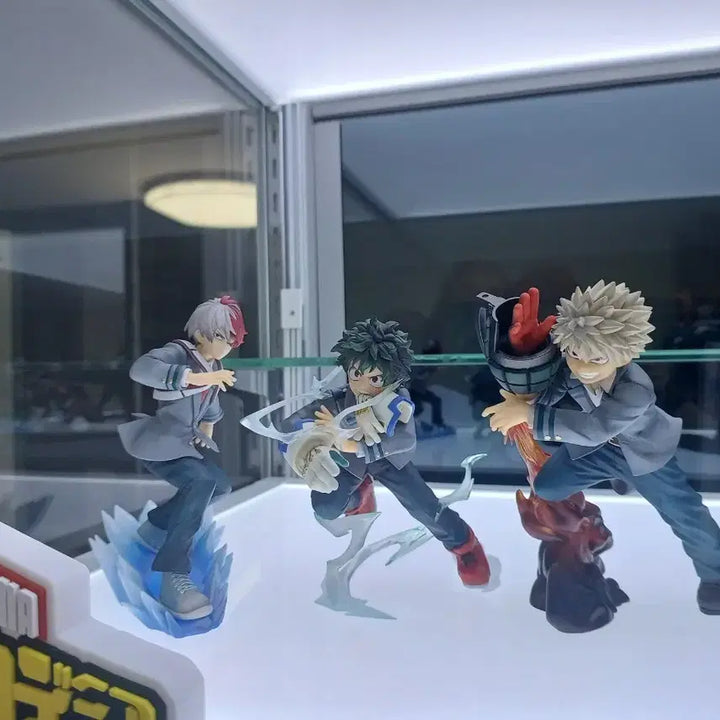[BUNJANG] Union Creative My Hero Academia Intern Ver. 3-Figure Bundle Set / 유니온크리에이티브 나의히어로 아카데미아 인턴 피규어 3종 일괄 판매