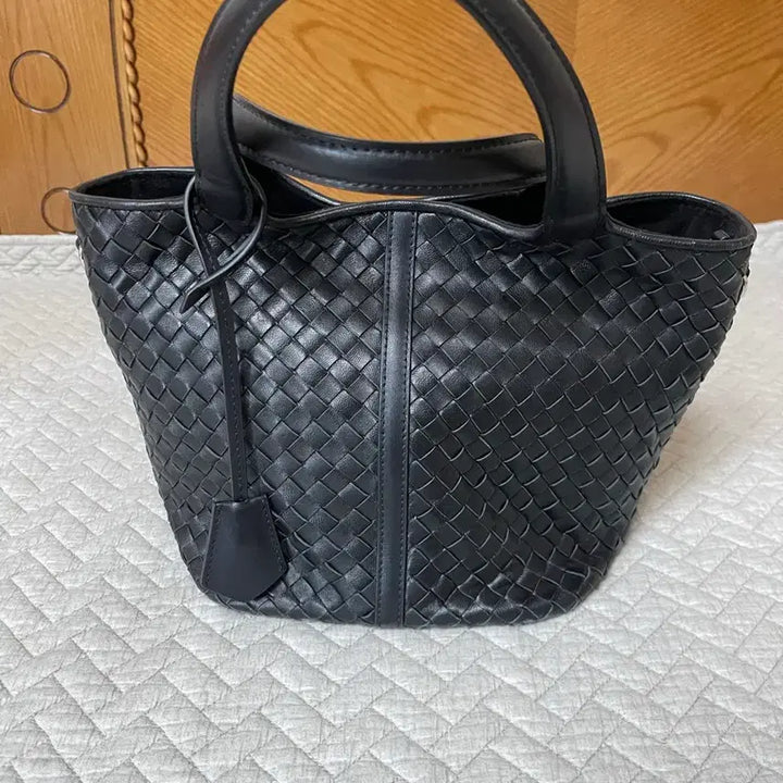 [BUNJANG] Anne Klein Black Tote Bag / 앤클라인 블랙 토트백